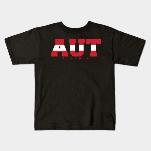 Austria Kids T-Shirt by BAOM_OMBA